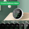 CO2 Monitor, CO2 Sensor 3 in 1 Indoor Air Quality Monitor for CO2 Temperature Humidity with LCD Display and Alarm [...]