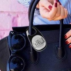 3d Podomètre Clip Podomètre de marche facile Pistes Étapes Kilométrage Calories brûlées Temps d’activité 7 Mémoire [...]