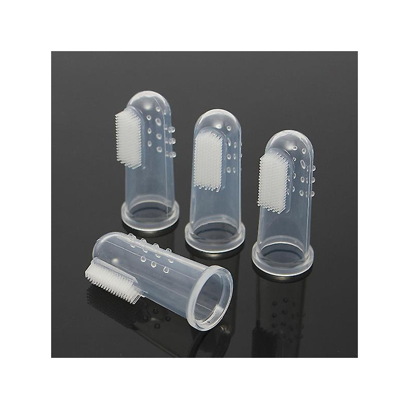 4 Pcs Infant Toothbrush Cat Toothbrush Puppy Brush Small Dogs Pet Toothbrush Dog