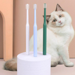 Babytron Merch Pet Toothbrush Dog Teeth Cleaning Kit Puppy Dental Cleaning Tools Kitten Oral Cavity Cleaner