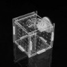 Fish Breeding Box Aquarium Small Incubator With Suction Cup For Newborn Shrimp
