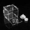 Fish Breeding Box Aquarium Small Incubator With Suction Cup For Newborn Shrimp
