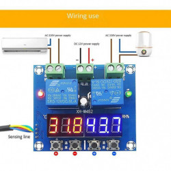 2x Xh-m452 Temperature And Humidity Control Module Digital Display Dual Output, Automatic Constant Temperature