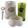 Waste Bag Dispenser Convenient Environmental Friendly Plastic Pet Dog Poo Bag Holder for Outdoor