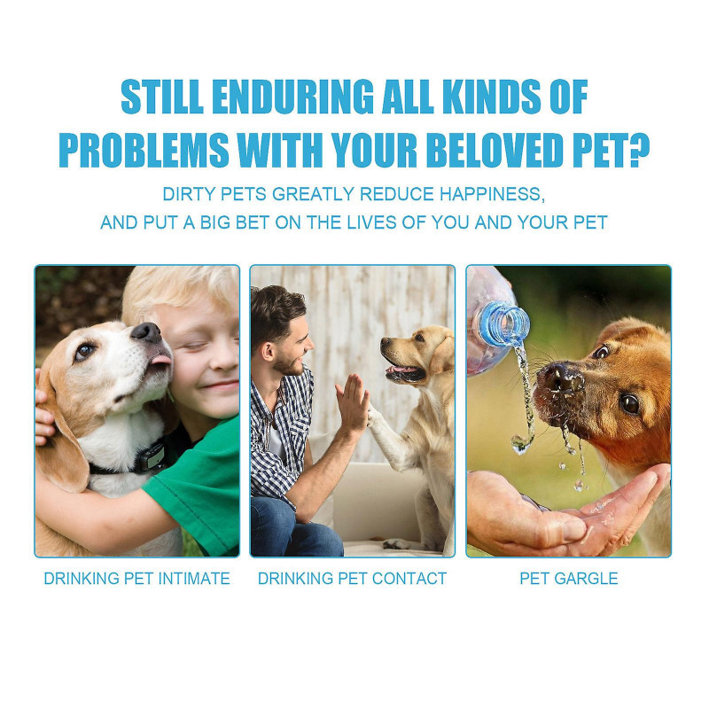 Pet Toothpaste Dental Gel For Dogs Helps Remove Plaque & Tartar Mint Flavor