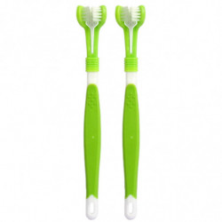 Toothbrush For Pet For Nano Toothbrush Three-sided Bristle For Oral Care