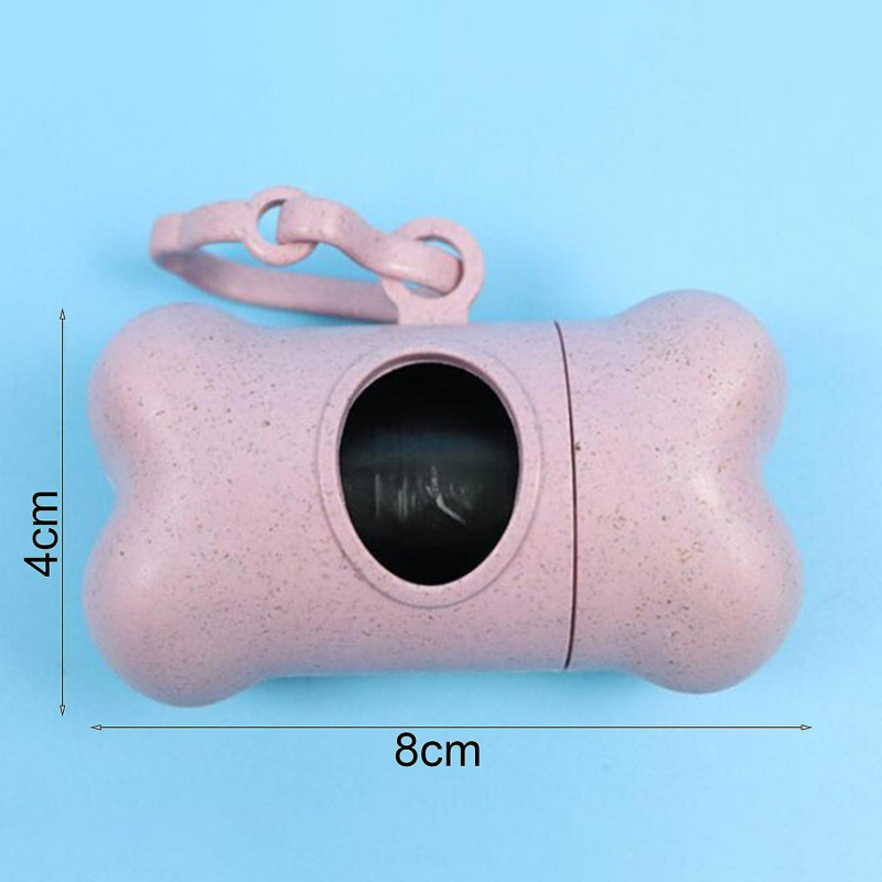 Waste Bag Dispenser Convenient Environmental Friendly Plastic Pet Dog Poo Bag Holder for Outdoor