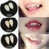 Pairs Vampire Teeth / Fangs Kit, 3 Sizes Custom Fake Dentures With Toothpaste Glue