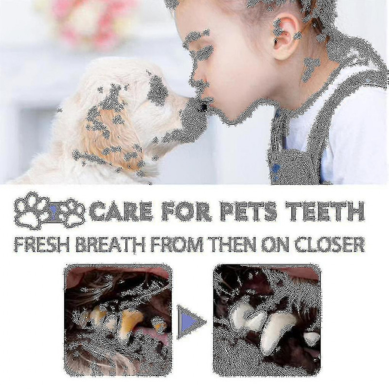 Teeth Cleaning Spray For Dogs & Cats Pet Oral Bad Breath Plaque Remover Spray