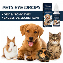 10ml Gouttes oculaires pour chiens Ingrédients sûrs Absorption rapide Haute efficacité Longue durée Doux Anti- [...]