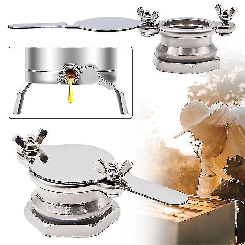 1pcs Stainless Steel Honey Gate Honey Valve Honey Tap For Honey Extractor Beekeeping Supplies Equipment Hy
