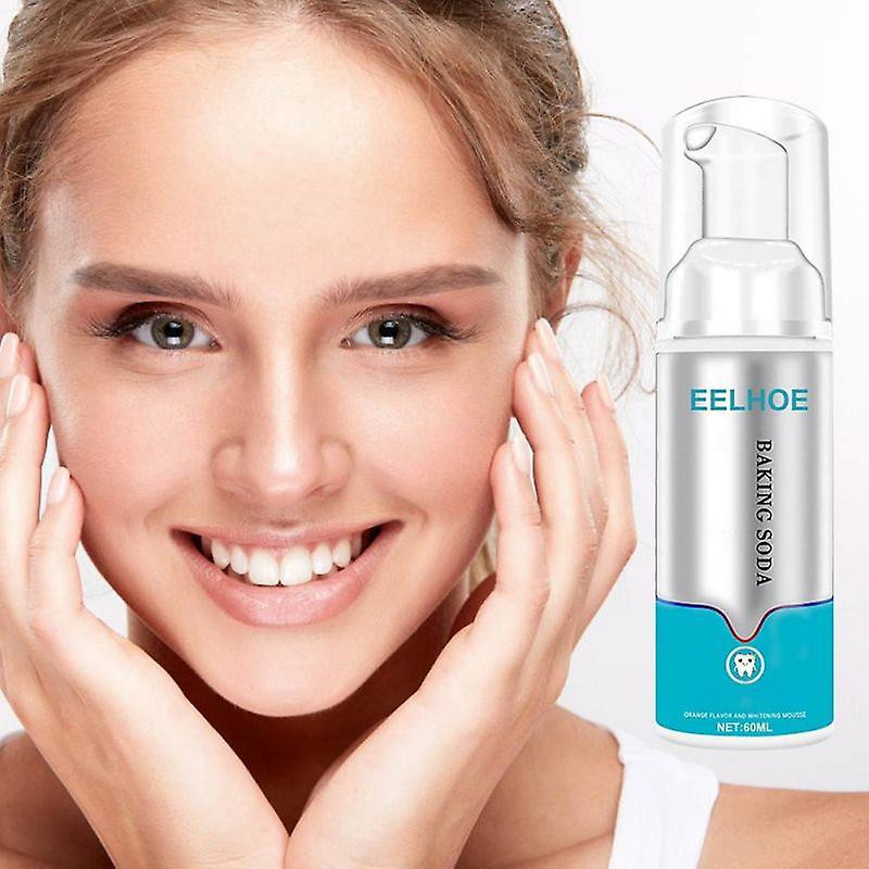 Teeth Cleansing Whitening Mousse Baking Soda Toothpaste Foam Toothpaste Removes