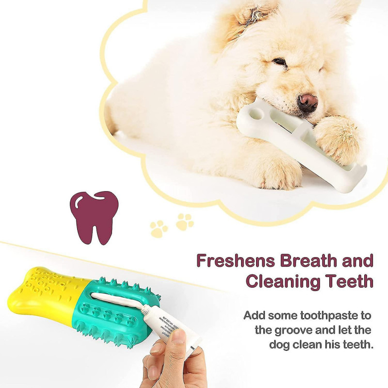 Can Be Filled With Water Summer Cool Dog Toy, Detachable Dog Chew Toy, Stick Toothbrush For Puppy Dental Care, [...]