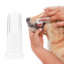 3pc Super Soft Pet Fingercleaning Brosse à dents Teddy Dog Brush Bad Breath Tartar Teeth Care Tool-cl.