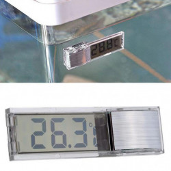 1pc Aquarium Lcd Thermometer Digital Electronic Fish Tank 3d Temperature Meter