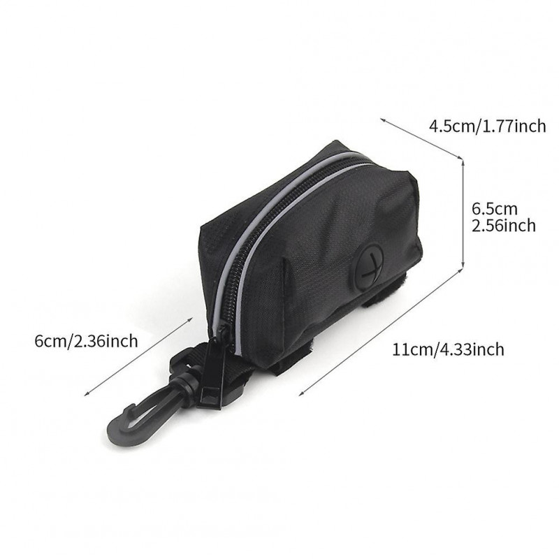 2pcs Pet Dog Durable Pick Up Holder For Leash Poop Bag Dispenser Outdoor Walking