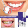 30ml Purple Color Corrector Toothpaste Multifunctional Teeth Cleaning Whitener