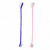 2pcs Dog Dual-end Toothbrush Pet Oral Dental 2 Sided Brush Helps Reduce Plaque