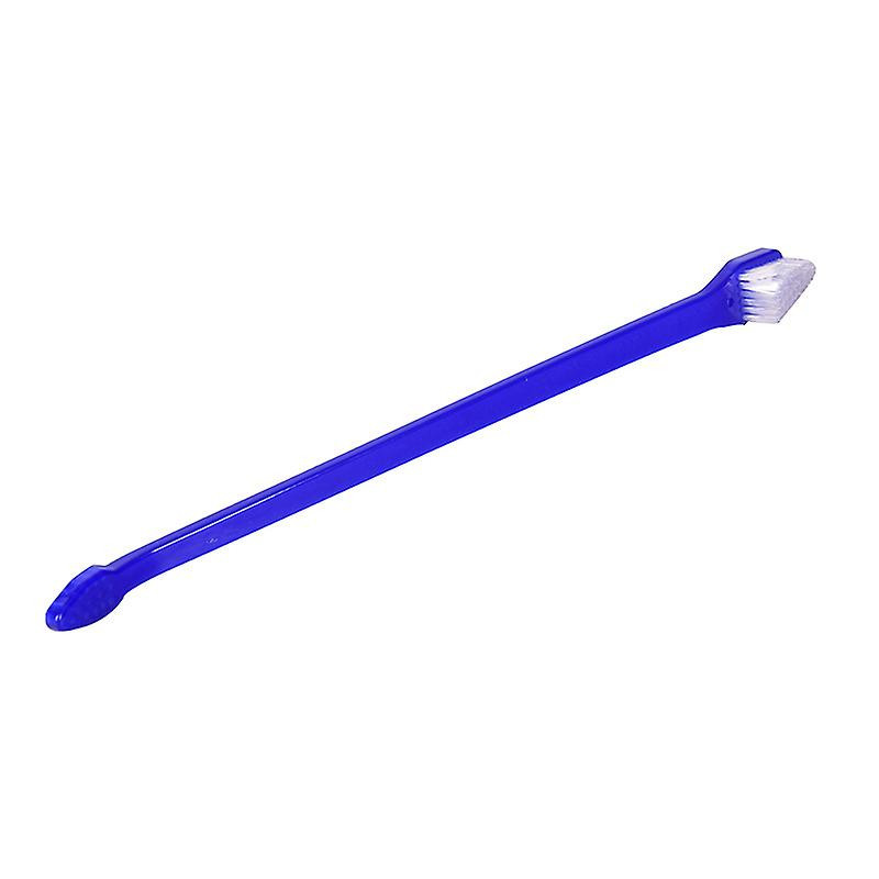 2pcs Dog Dual-end Toothbrush Pet Oral Dental 2 Sided Brush Helps Reduce Plaque