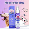 Pet Spray Dog Soins bucco-dentaires Mauvaise haleine Dents Nettoyage De l’haleine Assainisseur de la plaque Enlever