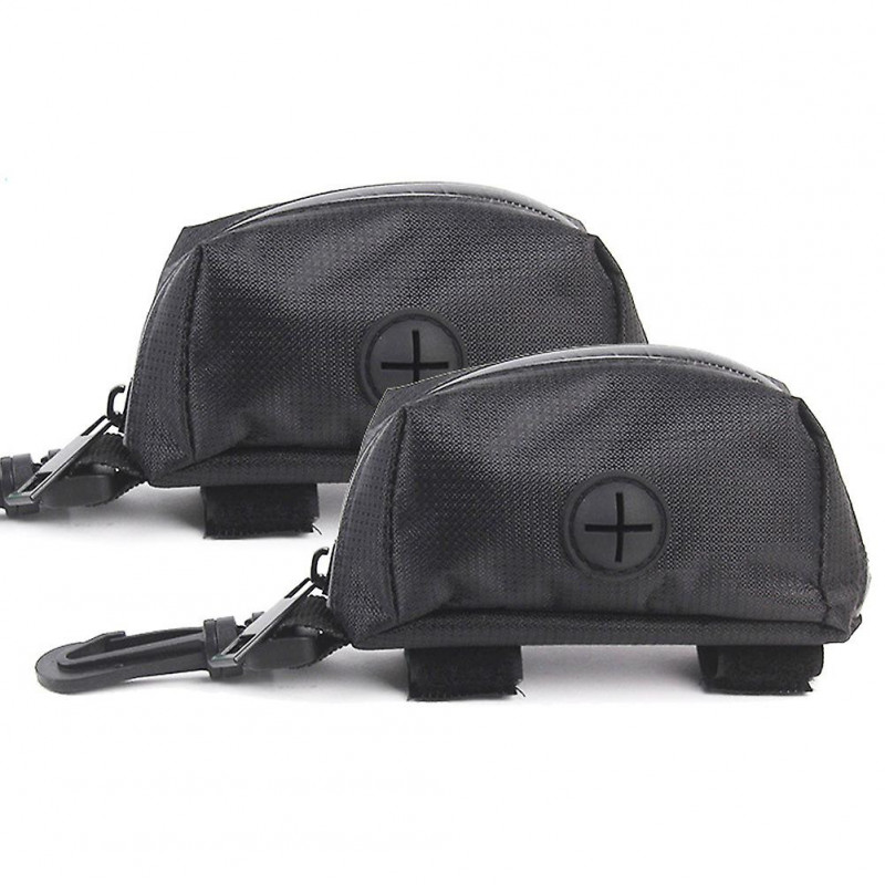 2pcs Pet Dog Durable Pick Up Holder For Leash Poop Bag Dispenser Outdoor Walking