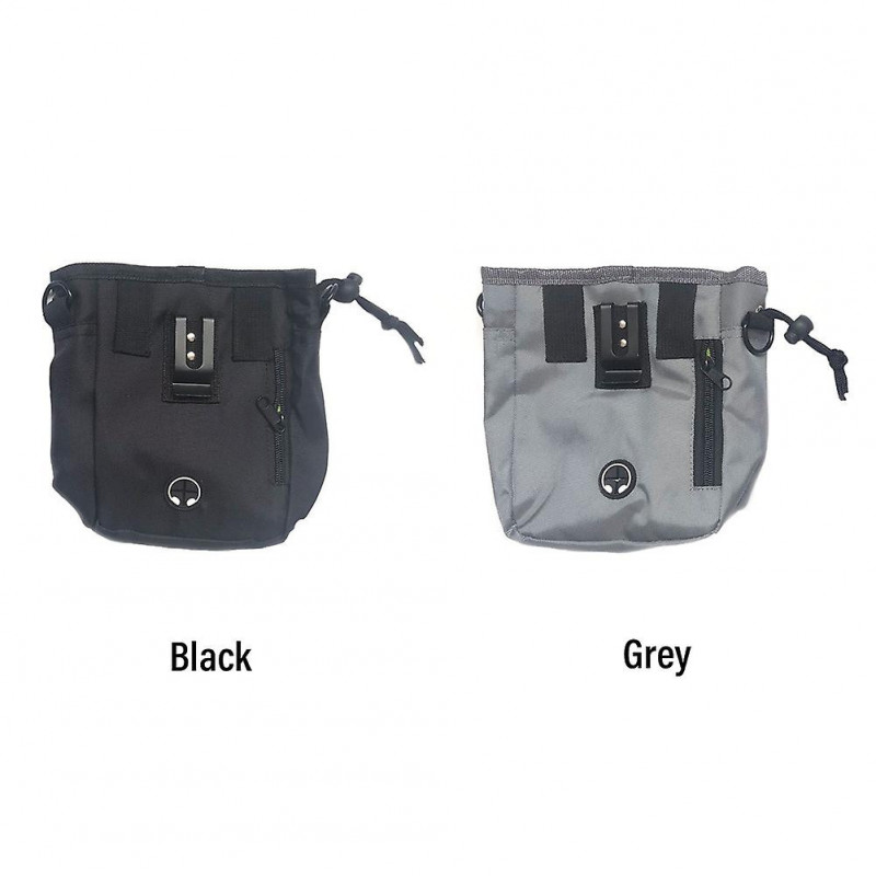 Dog Treat Pouch Waist Pack Adjustable Belt Snack Storage With Poop Bag Holder