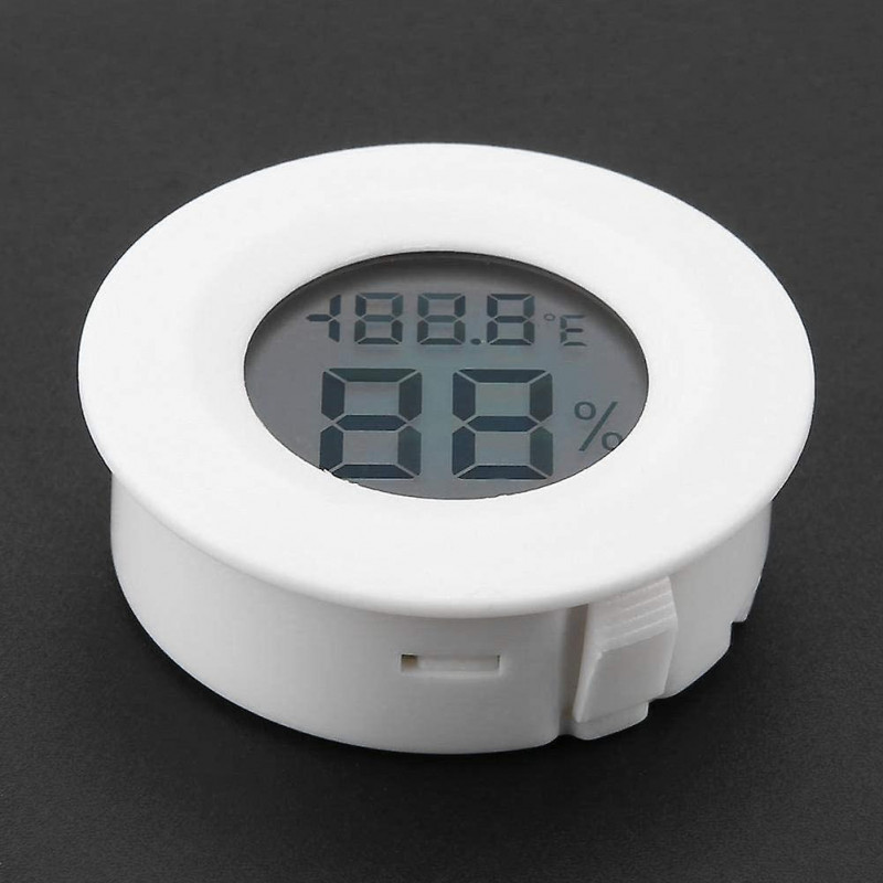 Mini numérique Lcd Thermomètre Hygromètre Pet Thermomètre électronique d’humidité Thermohygromètre pour Inc