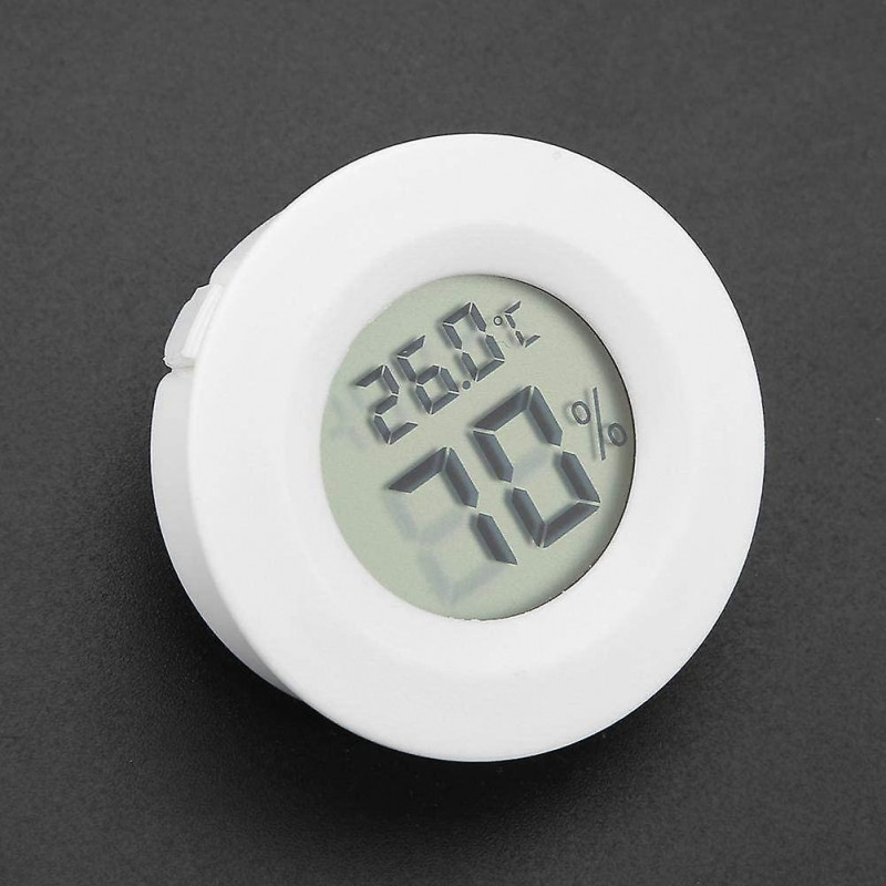 Mini numérique Lcd Thermomètre Hygromètre Pet Thermomètre électronique d’humidité Thermohygromètre pour Inc