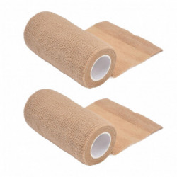Self Adhesive Non Woven Bandage 12PCS for Dogs Cats Horses Farm Supplies
