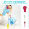 2pcs Suction Type Battery Electrolytic Hydrometer Electro-hydraulic Density Meter