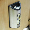 Stainless Steel Wall Mount Kitchen Holder Novelty Bag Dispenser Trash Bag Saver
