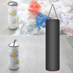 2xgrocery Plastic Bag Holder Garbage Shopping Bag Dispenser Black 2xgrocery Plastic Bag Holder Garbage Shopping Bag Dispenser Black