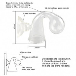 Fish Tank Co2 Monitor Glass Drop Checker Ph Long Term Indicator Monitor