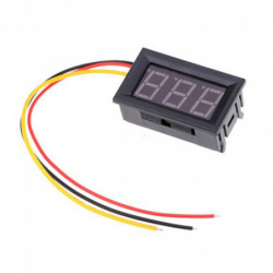 0-99.9V Three Wire DC Voltmeter Head LCD Digital Display