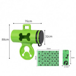 ZHOUBA 1 Set Poop Bag Dispenser with Waste Bag Reusable Cat Dog Waste Bag Holder Pet Supplies ZHOUBA 1 Set Poop Bag Dispenser with Waste Bag Reusable Cat Dog Waste Bag Holder Pet Supplies