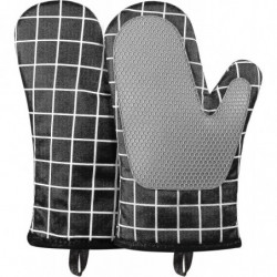 Ofenhandschuhe, Hitzebestndige Topfhandschuhe Silikon Und Baumwolle, Siliko