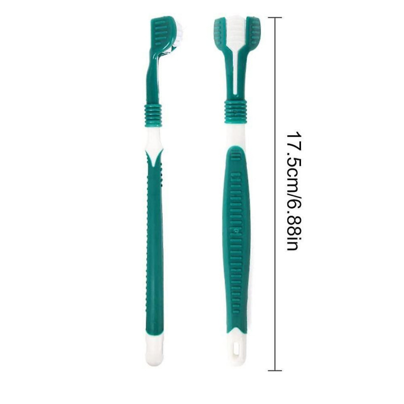 2 Piece Pet Toothbrush Set, Dog Toothbrush Finger Covers Silicone finger covers