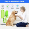 Dog Toothbrush 3pcs Dog Toothbrush, Silicone Dog Toothbrush, Pet Toothbrush