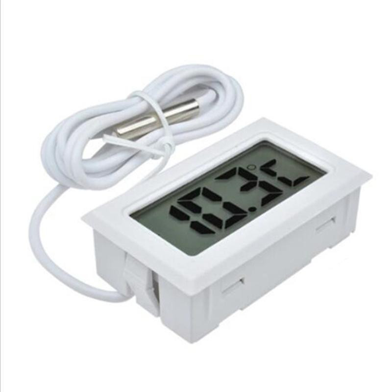 LCD Electronic Refrigerator Temperature Measuring Tool Insert Type Measurement Device Household
