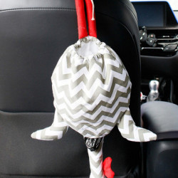 Drôle de petit poulet forme de sac d’épicerie Porte-sac Distributeur Toile Sacs de rangement Drôle de petit poulet forme de sac d’épicerie Porte-sac Distributeur Toile Sacs de rangement