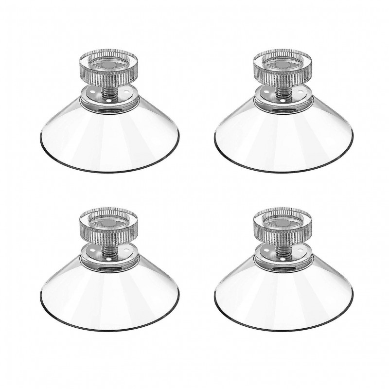 Suction Cup 40mm, Suction Cups M5 Threads Stainless Steel, Suction Cupstransparent8 Pcs