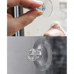 Suction Cup 40mm, Suction Cups M5 Threads Stainless Steel, Suction Cupstransparent8 Pcs