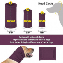 Housses d’oreille silencieuses pour chiens pour la protection des oreilles, cache-oreilles apaisants pour chiens / [...]