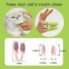 3 Pack Dog Toothbrush,2 Heads Soft Pet Finger Toothbrush For Dog Cat For Easy Teeth Cleaning