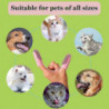 3 Pack Dog Toothbrush,2 Heads Soft Pet Finger Toothbrush For Dog Cat For Easy Teeth Cleaning