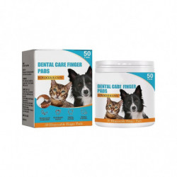 Pet Dental Cleaning Wipes Cat Brush Bad Breath Tartar Teeth Cleaning Tools