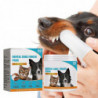 Pet Dental Cleaning Wipes Cat Brush Bad Breath Tartar Teeth Cleaning Tools