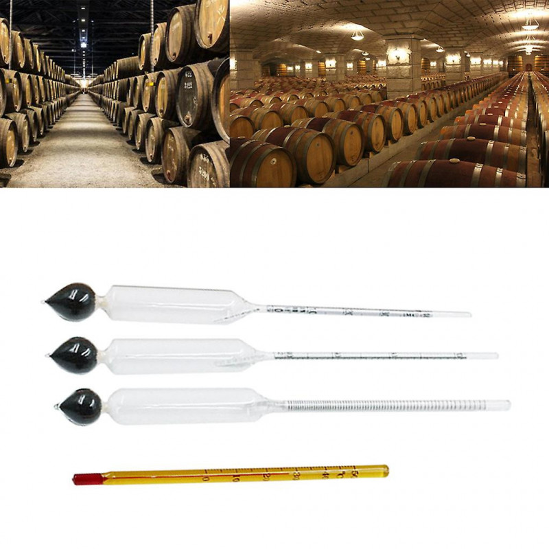 Alcohol Meter 3pcs/box Brew Beer Wine Mead Practical Accessory Supplies Gagdet