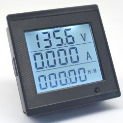 Voltage Current Power Tester Detector Monitor Gauge Volt Amp Multimeter