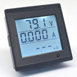 Voltage Current Power Tester Detector Monitor Gauge Volt Amp Multimeter